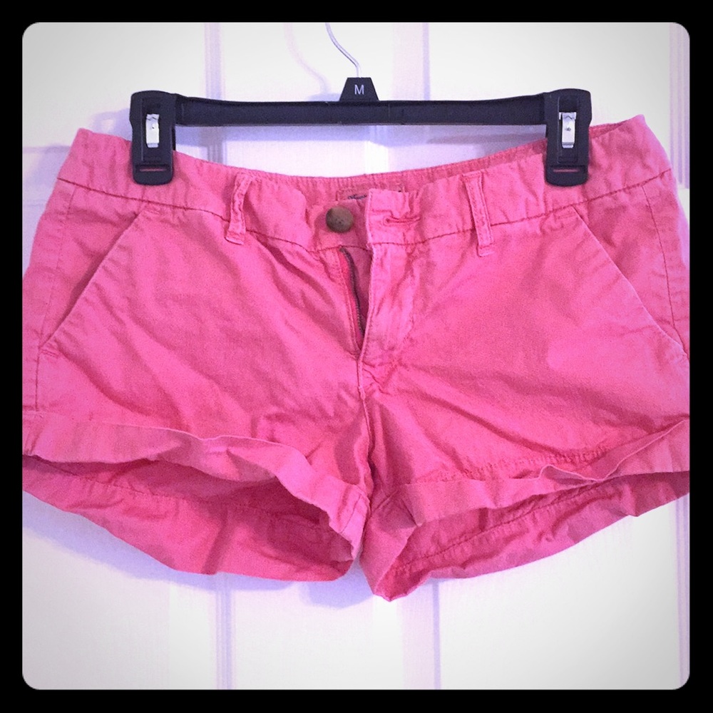 Pink shorts